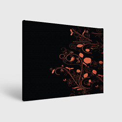 Холст прямоугольный Китайский орнамент, цвет: 3D-принт