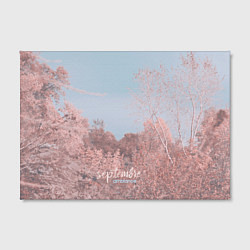 Холст прямоугольный Атмосфера сентябрь, цвет: 3D-принт — фото 2