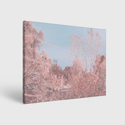 Холст прямоугольный Атмосфера сентябрь, цвет: 3D-принт