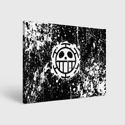 Холст прямоугольный Пираты сердца - лого, цвет: 3D-принт