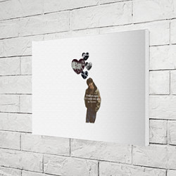 Холст прямоугольный J-Hope, цвет: 3D-принт — фото 2