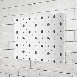 Холст прямоугольный Шишки из Бузулукского бора, цвет: 3D-принт — фото 2