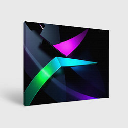 Картина прямоугольная Neon colored geometric