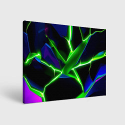 Картина прямоугольная Green glow