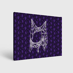 Картина прямоугольная Хэллоуин - Паутина