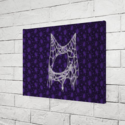Холст прямоугольный Хэллоуин - Паутина, цвет: 3D-принт — фото 2
