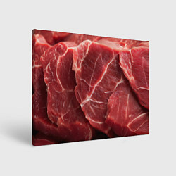 Картина прямоугольная Текстура мяса