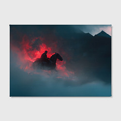 Холст прямоугольный Всадник в тумане, цвет: 3D-принт — фото 2