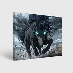 Картина прямоугольная Мощный конь
