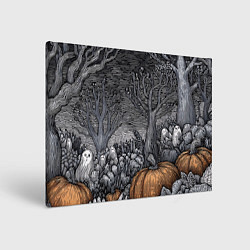 Картина прямоугольная Осенние шалости духов