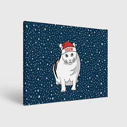 Картина прямоугольная Кот мем - 2026