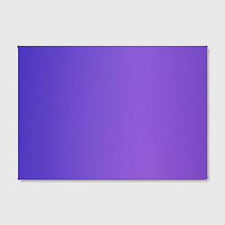 Холст прямоугольный Color purple gradient, цвет: 3D-принт — фото 2