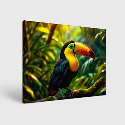 Картина прямоугольная Тукан на ветке