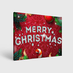 Картина прямоугольная Счастливого Рождества