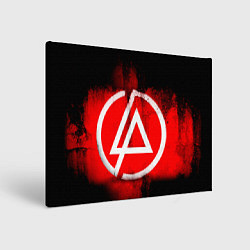 Холст прямоугольный Linkin Park: Red style, цвет: 3D-принт