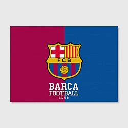 Холст прямоугольный Barca Football, цвет: 3D-принт — фото 2