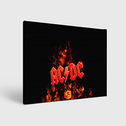 Картина прямоугольная AC/DC Flame