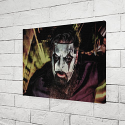 Холст прямоугольный Slipknot Face, цвет: 3D-принт — фото 2