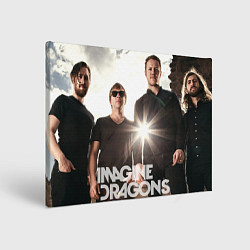 Картина прямоугольная Imagine Dragons