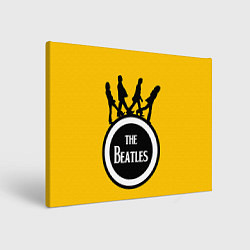 Холст прямоугольный The Beatles: Yellow Vinyl, цвет: 3D-принт