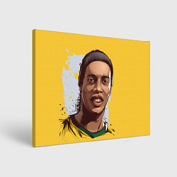 Холст прямоугольный Ronaldinho Art цвета 3D-принт — фото 1