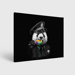 Картина прямоугольная Панда с карамелью