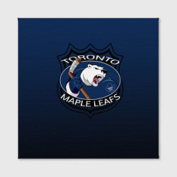 Холст квадратный Toronto Maple Leafs, цвет: 3D-принт — фото 2