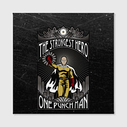 Холст квадратный The Strongest Hero, цвет: 3D-принт — фото 2