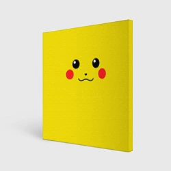 Картина квадратная Happy Pikachu