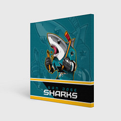 Картина квадратная San Jose Sharks