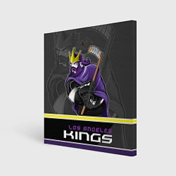Холст квадратный Los Angeles Kings, цвет: 3D-принт