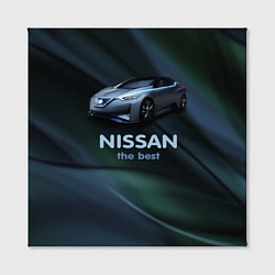 Холст квадратный Nissan the best, цвет: 3D-принт — фото 2