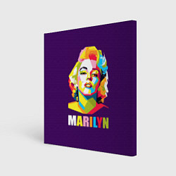 Холст квадратный Marilyn Monroe, цвет: 3D-принт