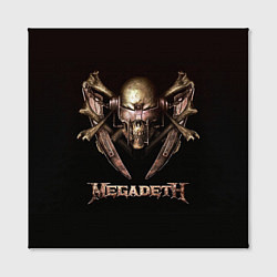 Холст квадратный Megadeth, цвет: 3D-принт — фото 2