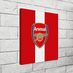 Холст квадратный Arsenal FC: Red line, цвет: 3D-принт — фото 2