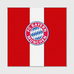 Холст квадратный Bayern FC: Red line, цвет: 3D-принт — фото 2