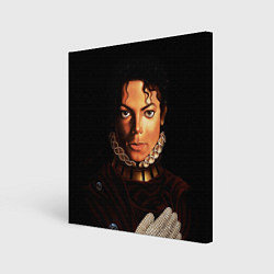 Холст квадратный Король Майкл Джексон, цвет: 3D-принт