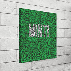 Холст квадратный Mint - Мята, цвет: 3D-принт — фото 2