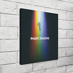 Холст квадратный Imagine Dragons, цвет: 3D-принт — фото 2