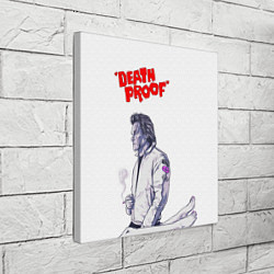 Холст квадратный Death proof, цвет: 3D-принт — фото 2