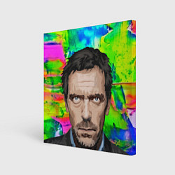 Картина квадратная House MD: Colour Art