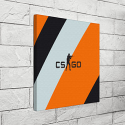 Холст квадратный CS:GO Asiimov Lines, цвет: 3D-принт — фото 2