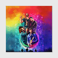 Холст квадратный Coldplay Stories, цвет: 3D-принт — фото 2