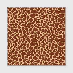 Холст квадратный Жираф цвета 3D-принт — фото 2