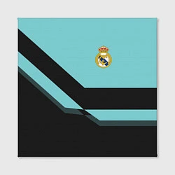 Холст квадратный Real Madrid 2018 1, цвет: 3D-принт — фото 2
