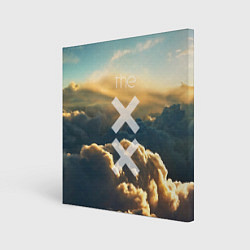 Картина квадратная The XX: Clouds