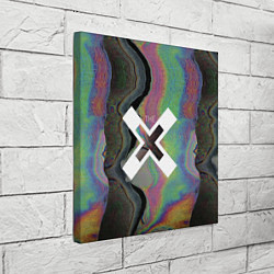 Холст квадратный The XX: Neon Colour, цвет: 3D-принт — фото 2