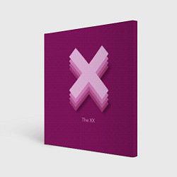 Холст квадратный The XX: Purple, цвет: 3D-принт