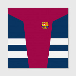 Холст квадратный Barcelona FC: Vintage 2018, цвет: 3D-принт — фото 2
