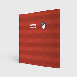 Картина квадратная Atletico Madrid: Red Ellipse